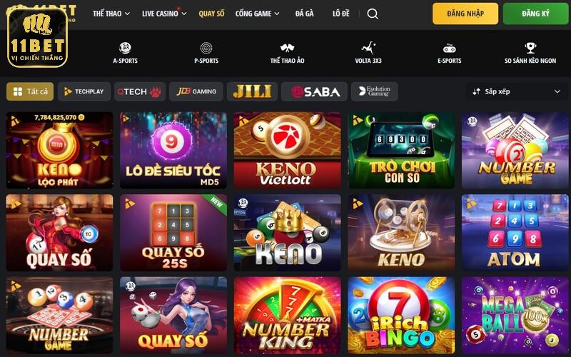 11 BET mạnh tay đầu tư kho game giải trí khổng lồ
